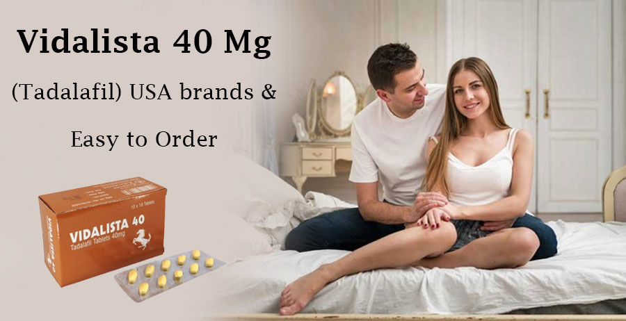 Vidalista 40 Mg (Tadalafil) USA brands & Easy to Order