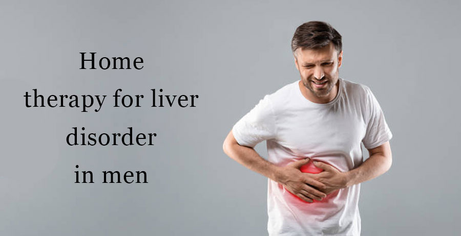 Home therapy for liver disorder in men