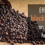 Effect of black pepper on men's health
